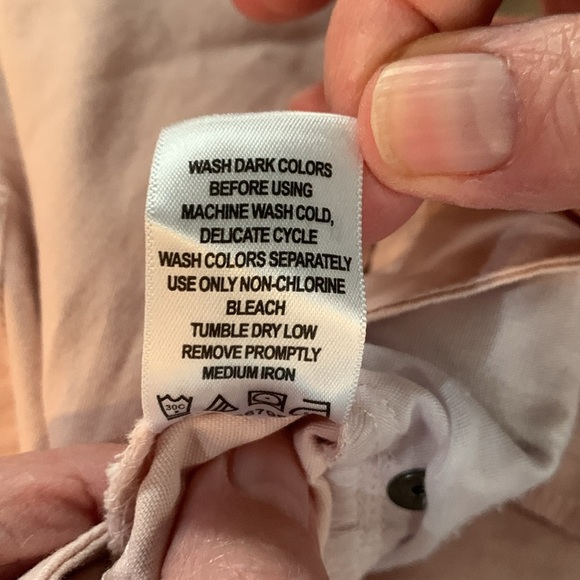 Ellos Light Pink Plus Size Womens Shorts 24W - Picture 5 of 5